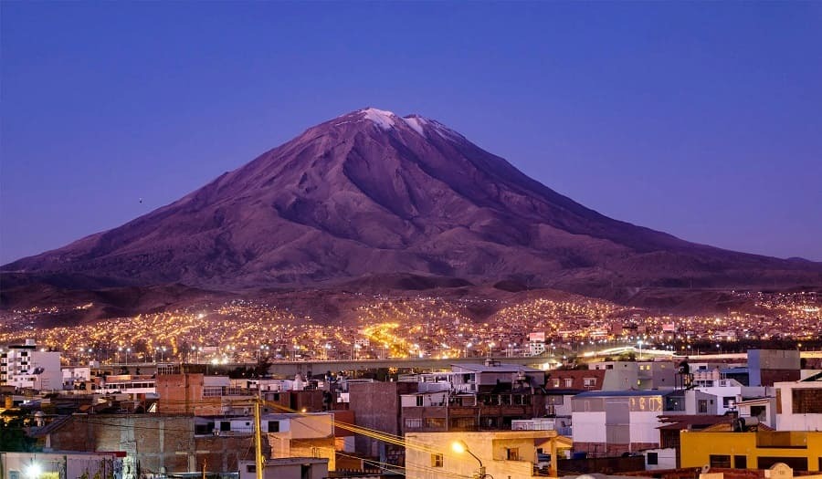 Misti Volcano Arequipa Peru
